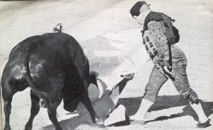 Miguelañez a una mano en Las Ventas 1967