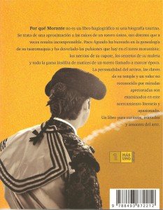 ¿Por qué Morante? Libro de Paco Aguado