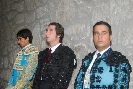 Sebastián Castella, Javier Ambel y José Chacón 