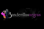 Logo de banderillas negras