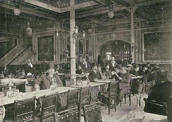 Café Bar La Perla. Año 1907