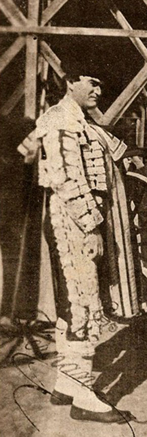 José María Calderón, banderillero del matador Antonio Montes