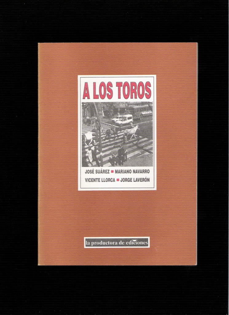 Portada del libro A LOS TOROS