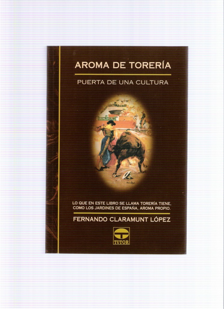 Portada del libro AROMA DE TORERÍA, PUERTA DE UNA CULTURA