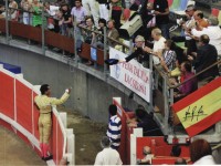 Brindis de Fandiño a Luis Mariñas en Coruña año 2011