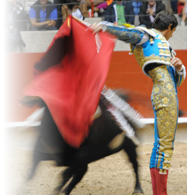 Matador de toros Sebastián Castella en la plaza de toros de pontevedra