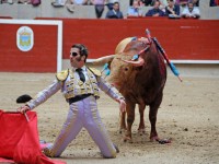 Matador de toros Juan José Padilla "El Ciclón de Jerez" en la plaza de toros de Pontevedra