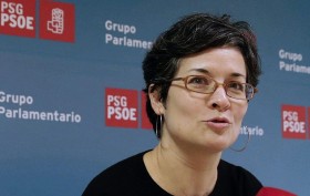 Patricia Vilán diputada por el Psoe en la Comunidad Autónoma de Galicia