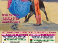 Cartel de la feria taurina de Coruña 2013