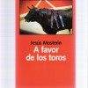 Portada del libro A FAVOR DE LOS TOROS